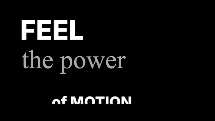 Vibe Motion example: Kinetic captions